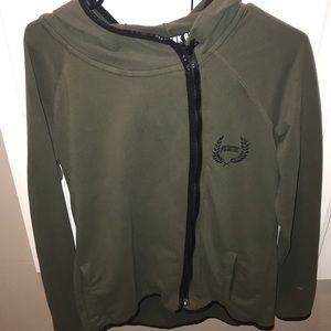 PINK Victoria’s Secret Olive Green zip